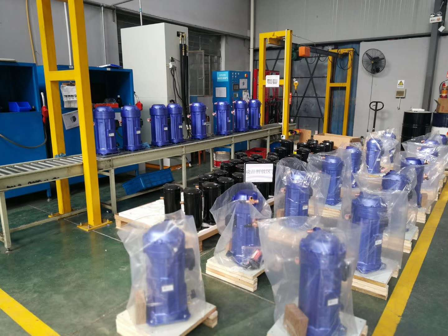 compressor scroll semi-hermético